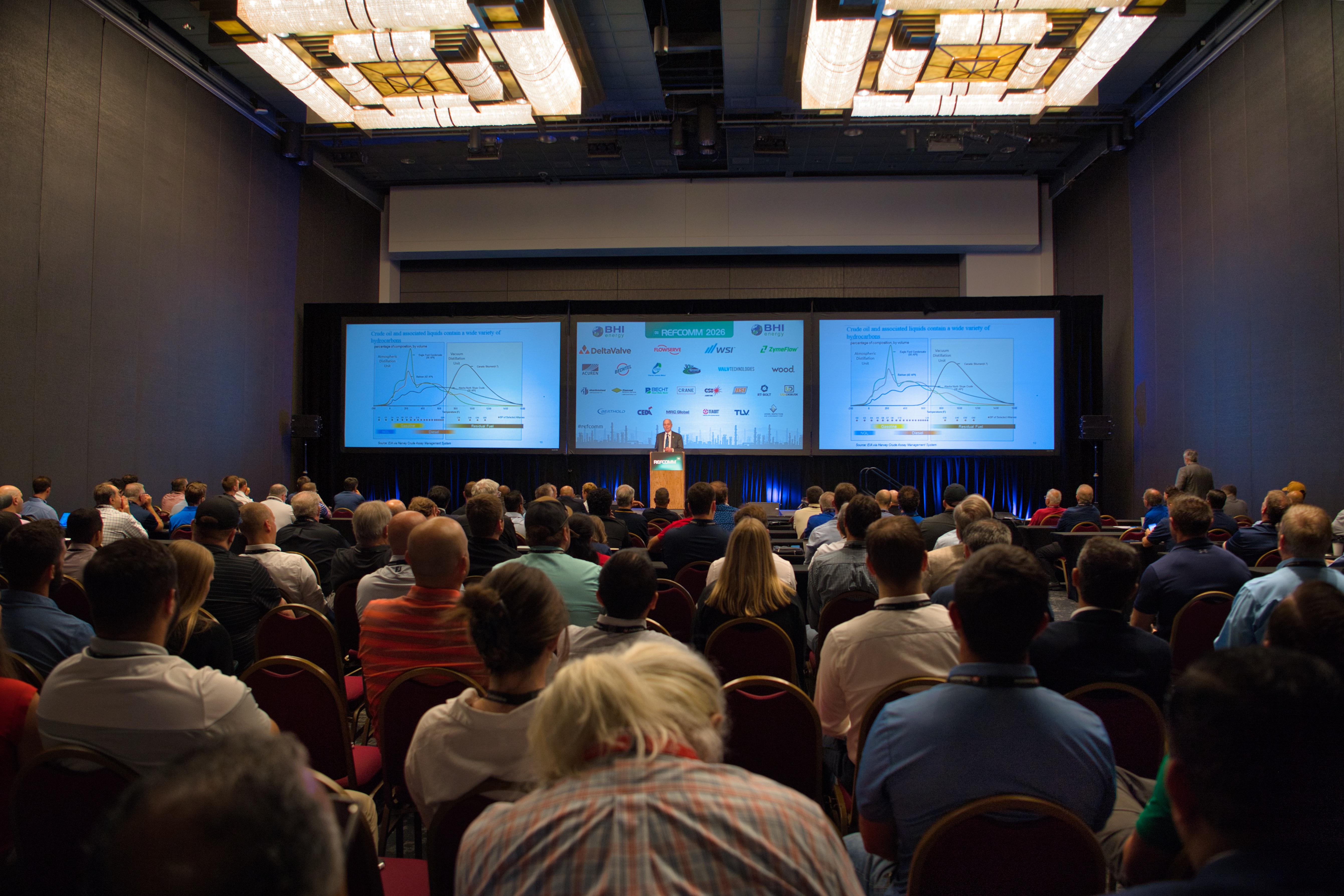 Packed room for RefComm Expoconference