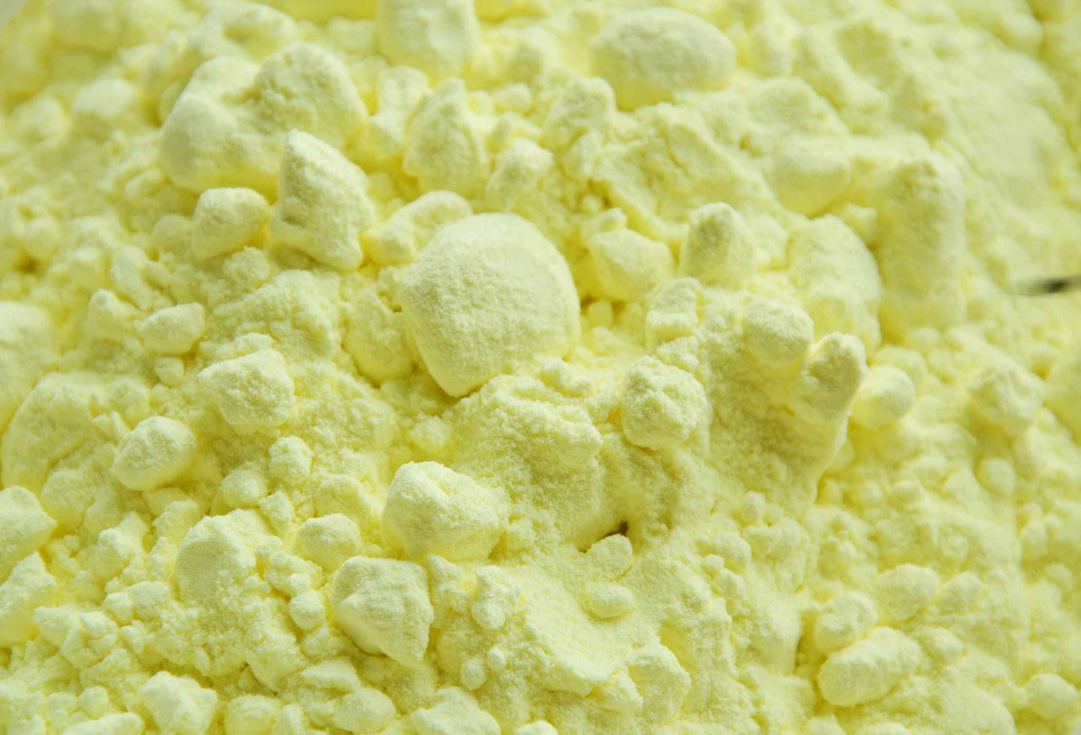 Sulphur Close up