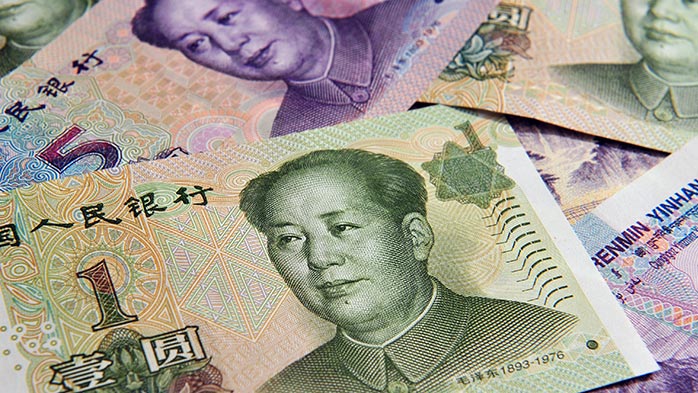 What happened with China's monetary policy during the Holiday season