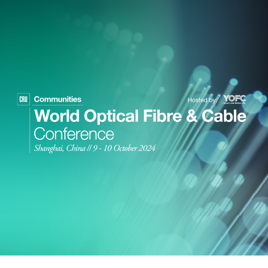 CRU World Optical Fibre & Cable banner