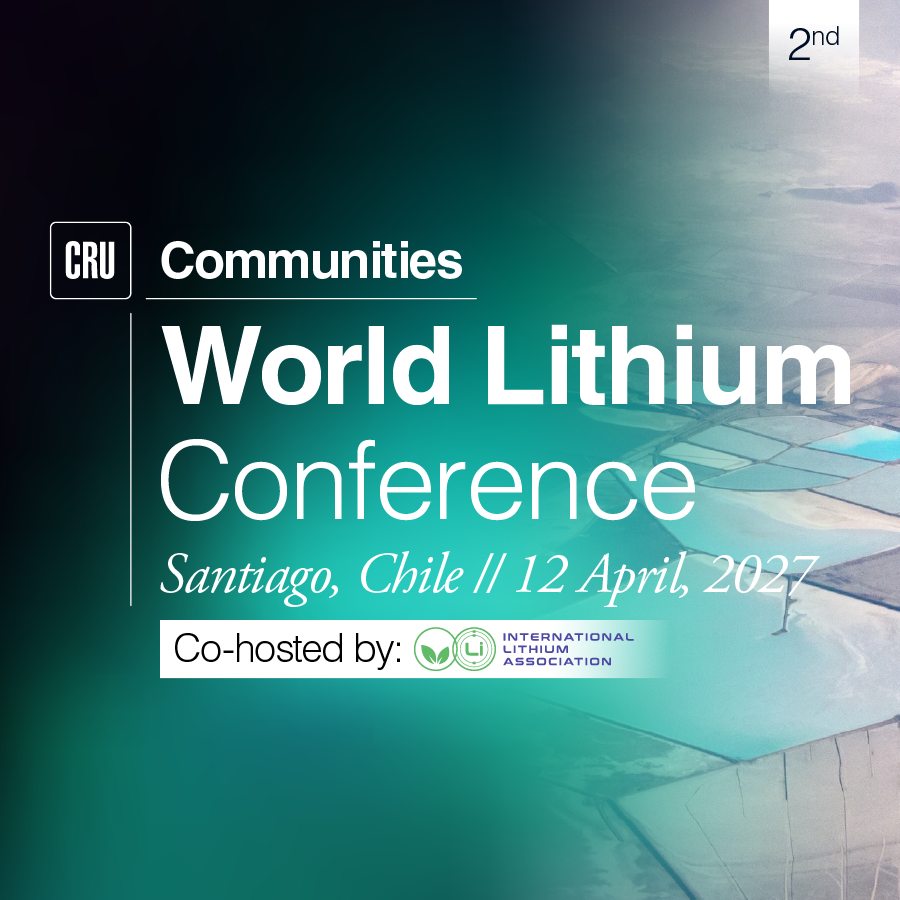 CRU World Lithium Summit 2026