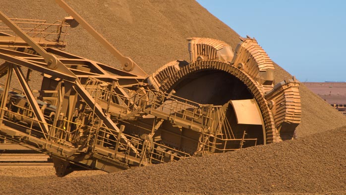 The Indian iron ore price will fall from highs with the seaborne price