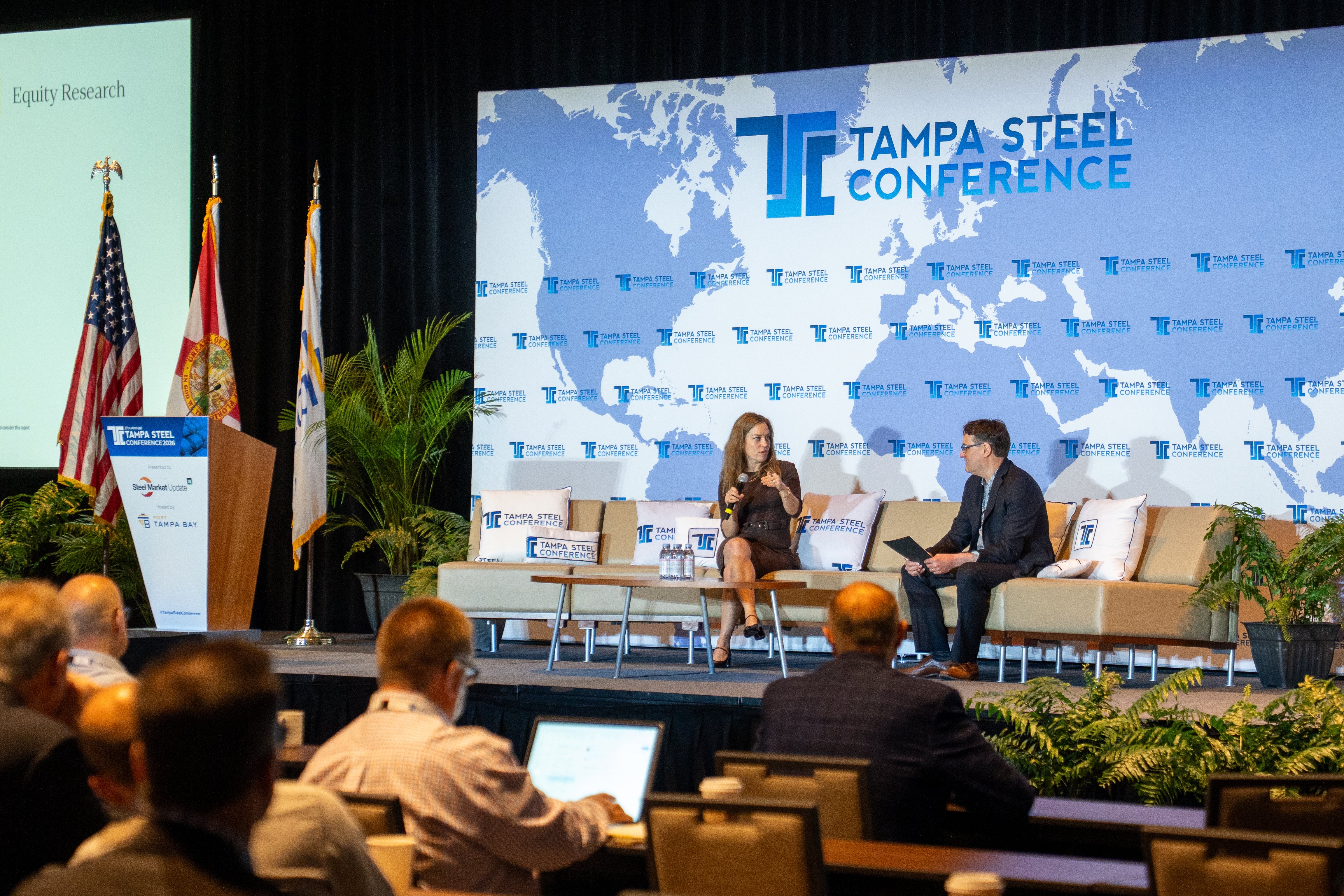  Tampa Steel Conference stage