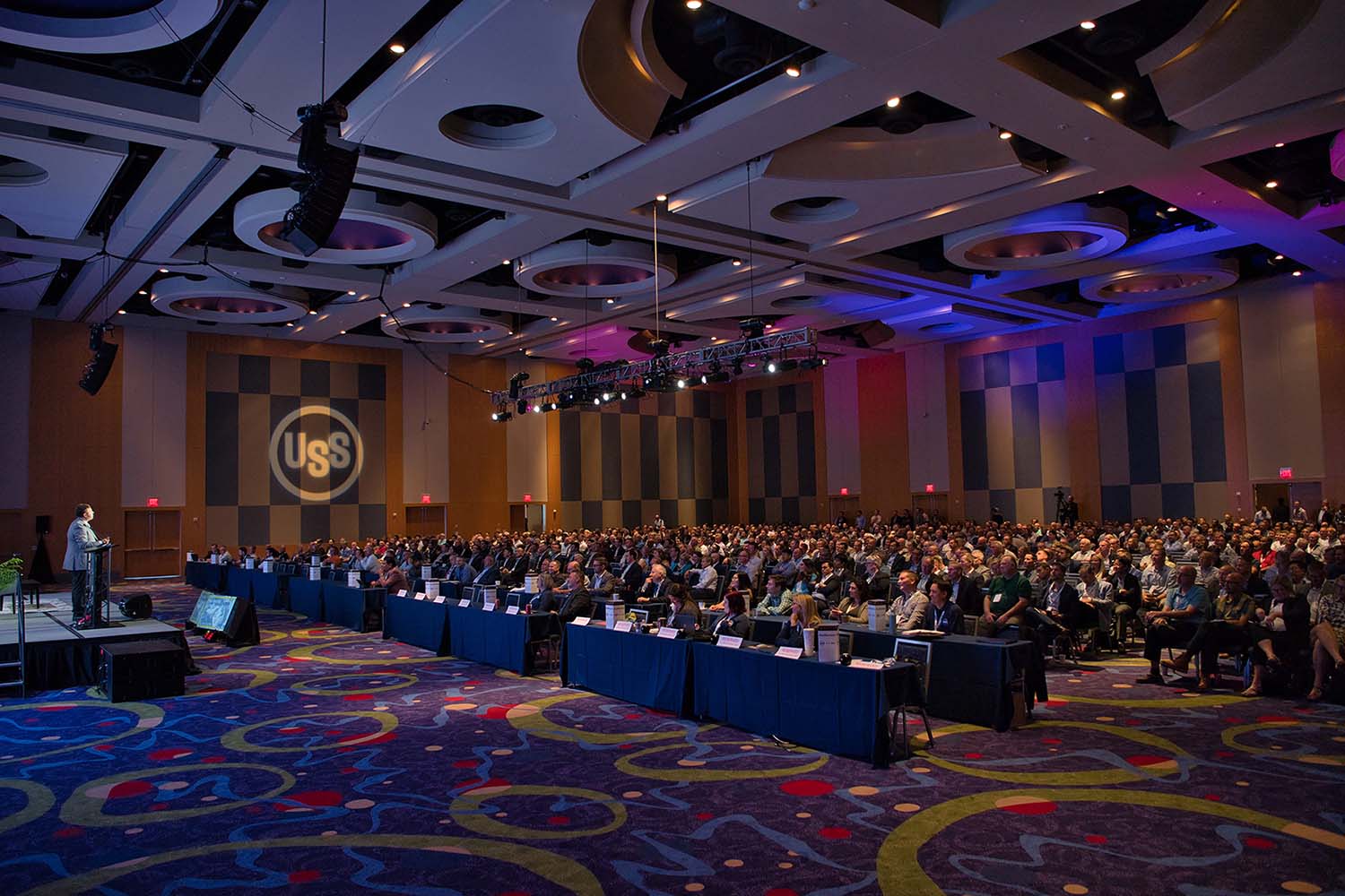 SMU Steel Summit auditorium