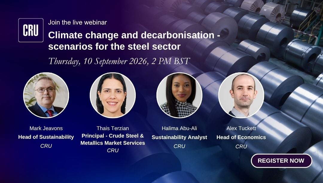 Climate change and decarbonisation - scenarios for the steel sector