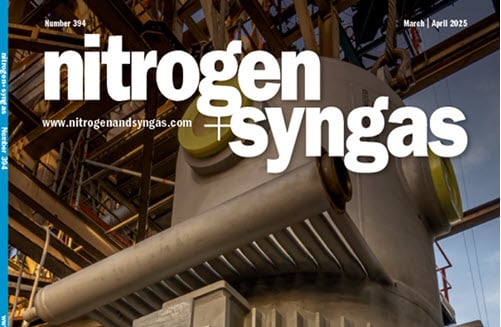 The magazine for the nitrogen and syngas industry