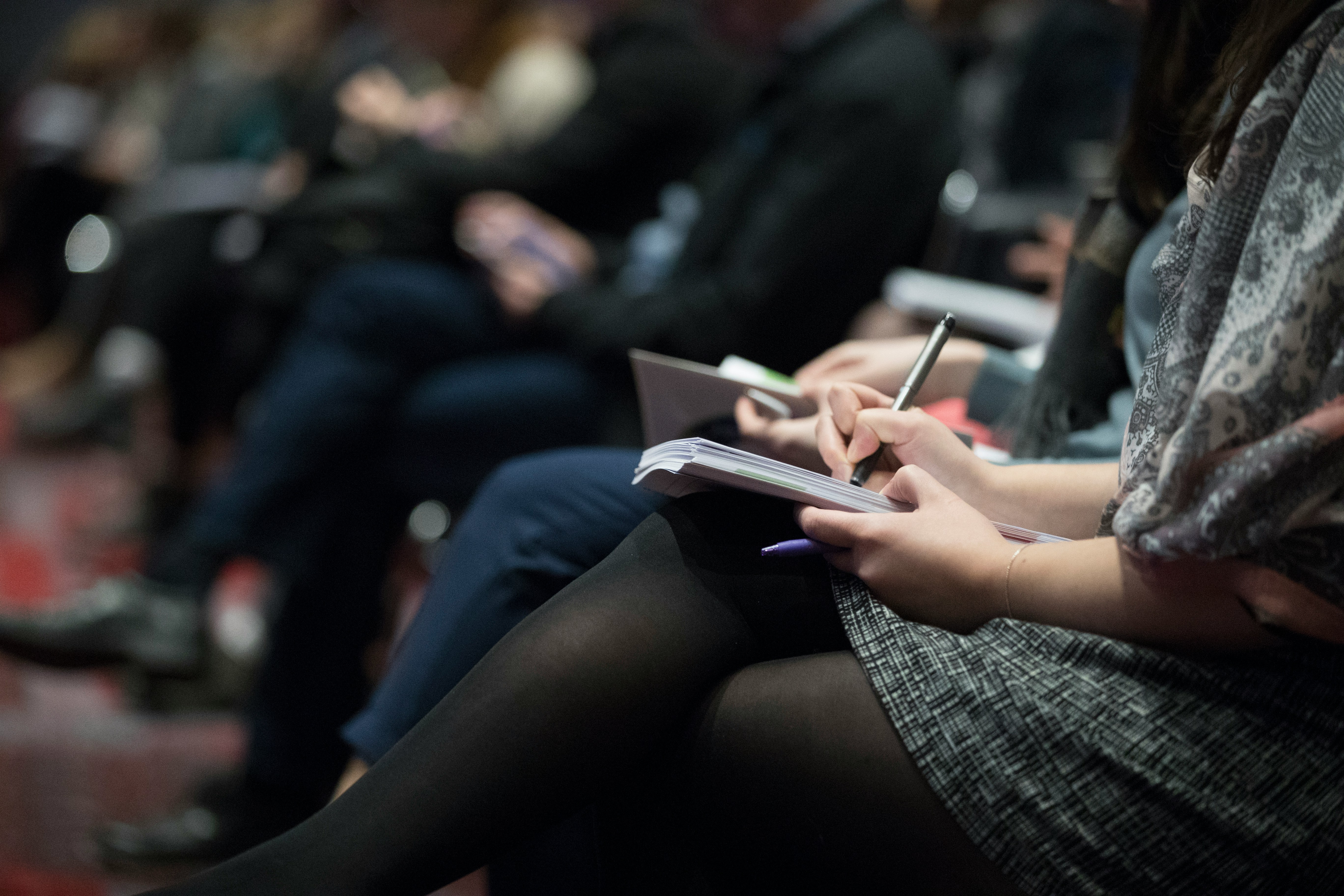 Audience at conference
