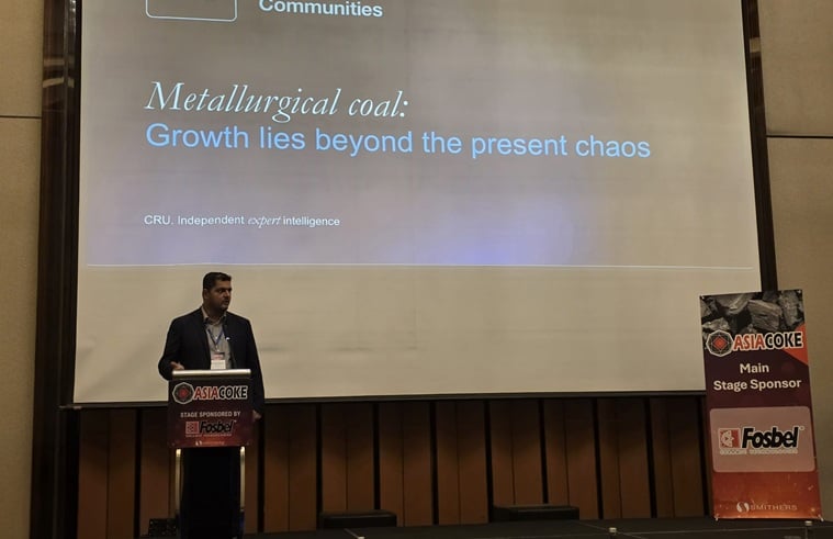 Bunmeet Khurmi presenting at AsiaCoke 2026