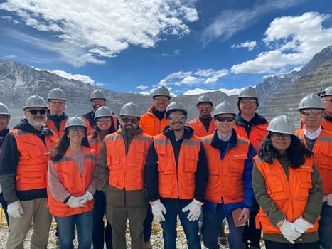CRU analysts visit Anglo American Sur’s Los Bronces mine in Chile