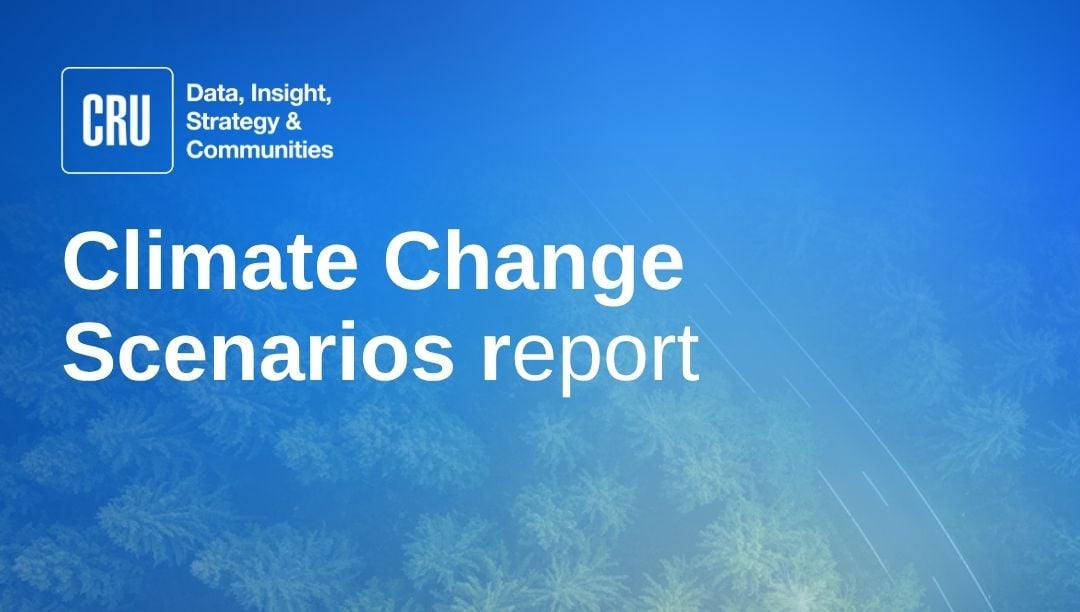 CRU Climate Change Scenarios Report cover