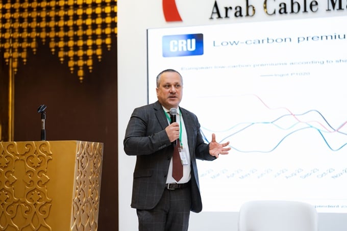 Zaid Aljanabi representing CRU at Arabcab 2026 in Cairo